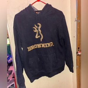 Black Browning hoodie